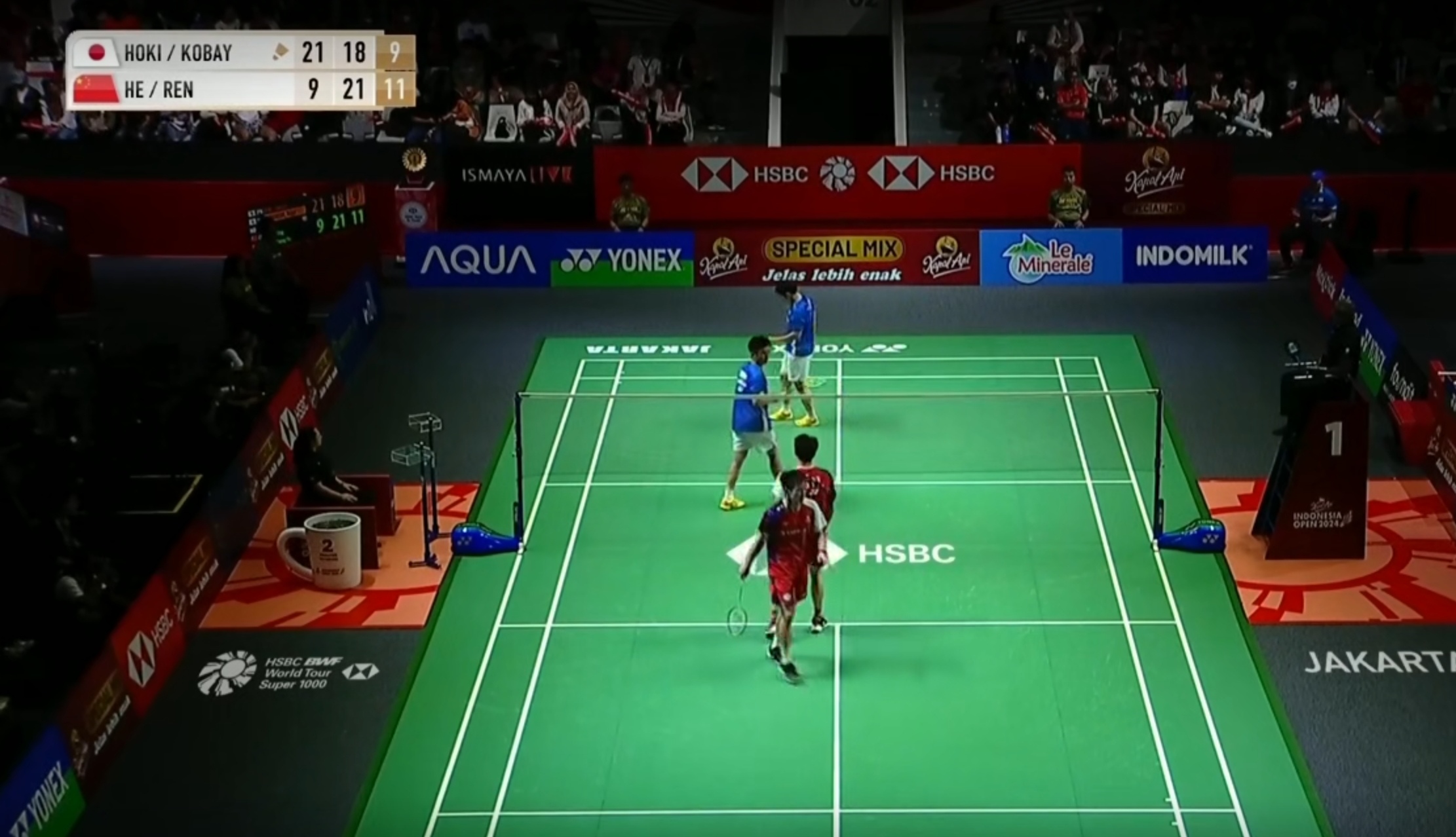 印尼队翻盘韩国队，郑思维带队取胜