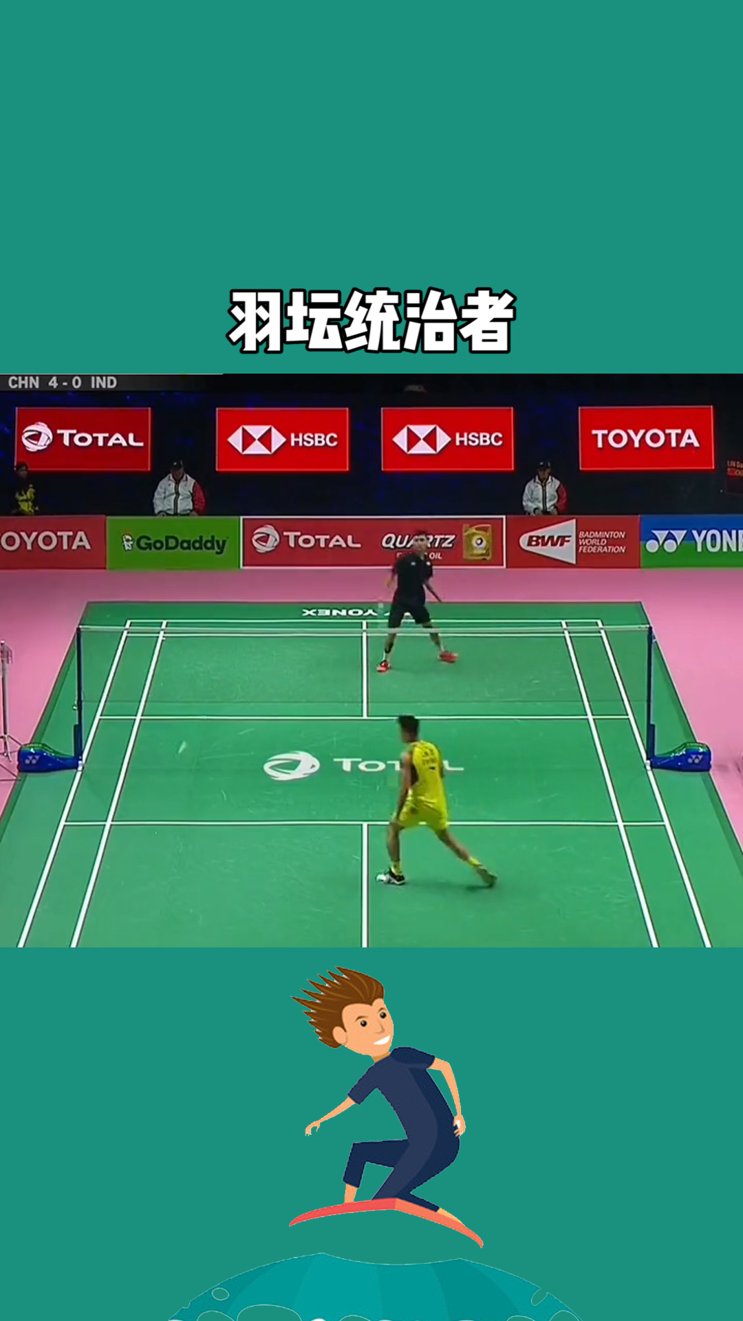 关于英格兰羽毛球队爆冷印度羽毛球队，林丹统治全场的信息