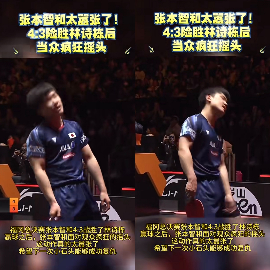 关于瑞典乒乓球队险胜波兰乒乓球队，张本智和制霸全场的信息